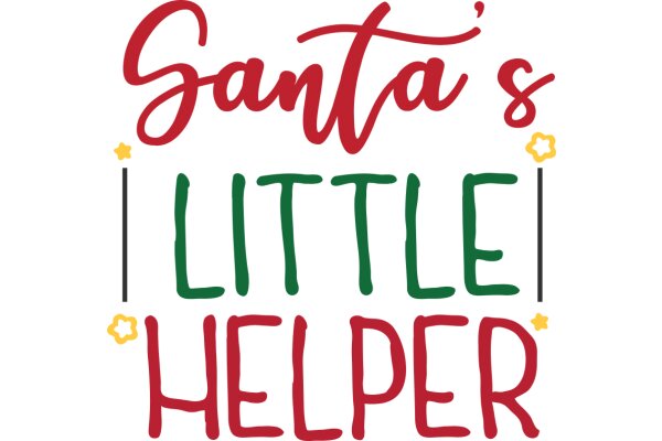 Santa's Little Helper: A Festive Holiday Greeting