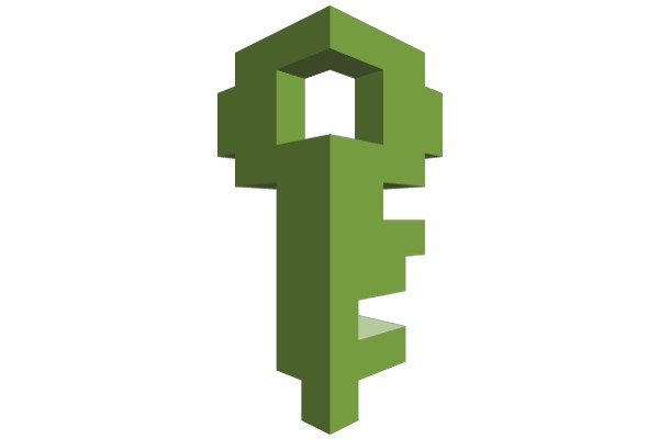 A 3D Rendering of a Green Key