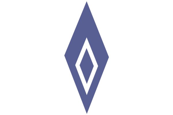 Stylized Purple Diamond Logo