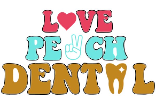 Love, Peace, and Dental Health: A Graphic Design for Oral Health Awareness