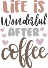 Life is Wonderful After Coffee