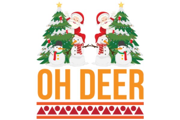 Oh Deer: A Festive Christmas Greeting