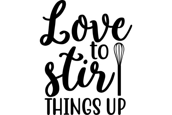 Love, Stir, Things Up: A Playful Take on Cooking