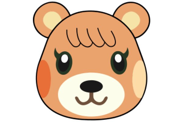 Adorable Cartoon Bear Emoji