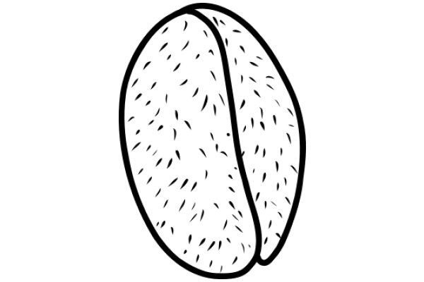 A Simple Line Drawing of a Banana