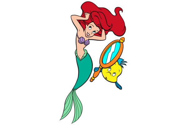 A Whimsical Adventure with Ariel and Flounder