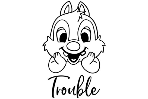 Trouble: A Playful Adventure with a Friendly Fox Mascot