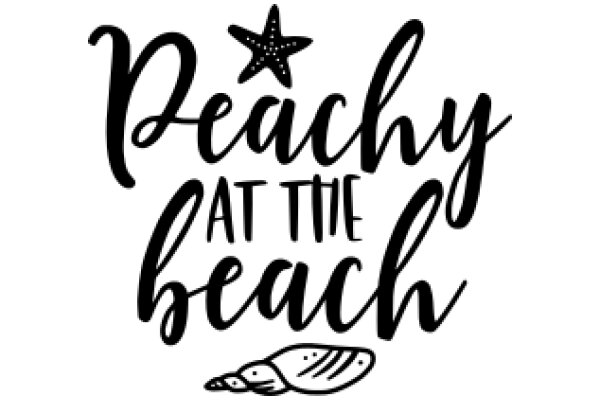 Peaky at the Beach: A Whimsical Sign