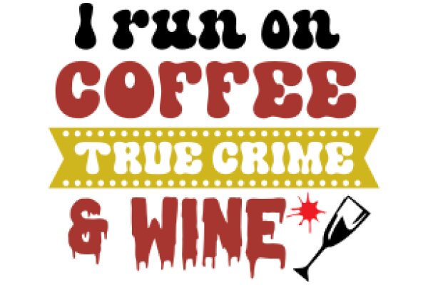 Coffee, Crime, and Wine: A Humorous Take on the Essentials of Life