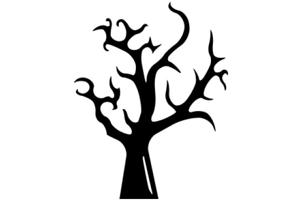 Stylized Tree Silhouette