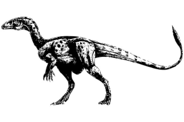 A Classic Illustration of a Velociraptor