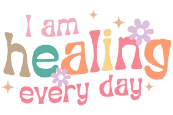 Everyday Healing: A Colorful Affirmation for Self-Care