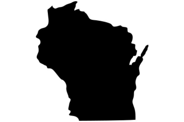 Silhouette of a State: A Visual Representation of the State of Michigan