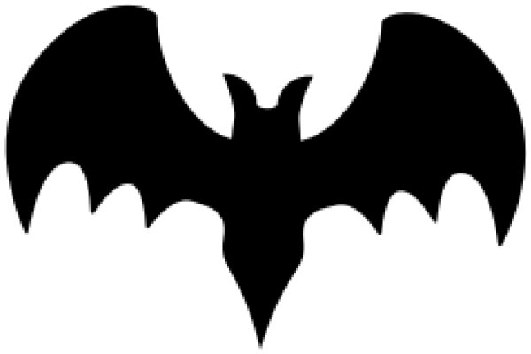 Silhouette of a Bat: A Symbol of the Night