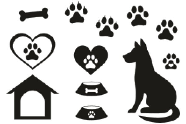 A Collection of Animal and Household Symbols