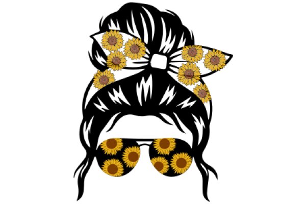 Stylish Summer Fashion: Sunflower Headband and Sunglasses