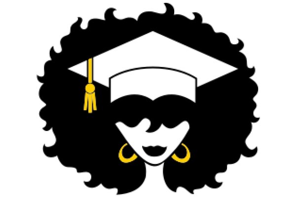 A Stylized Portrayal of a Graduate's Cap and Tassel