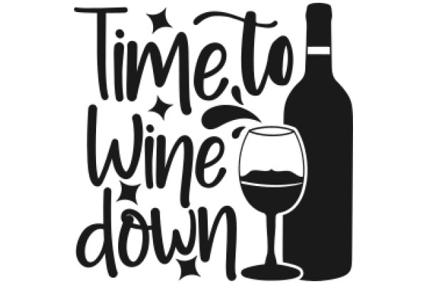 Time to Wine Down: A Graphic Design Poster