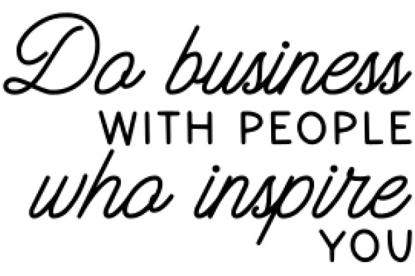 Inspirational Quote: The Power of Business and Inspiration