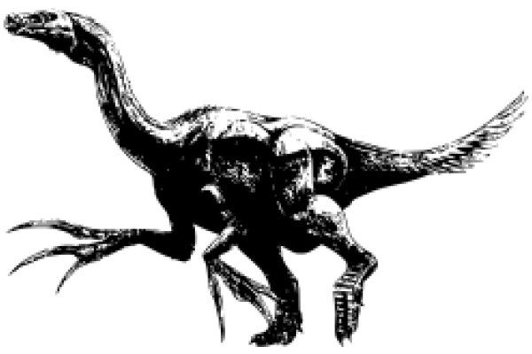 A Classic Illustration of a Velociraptor