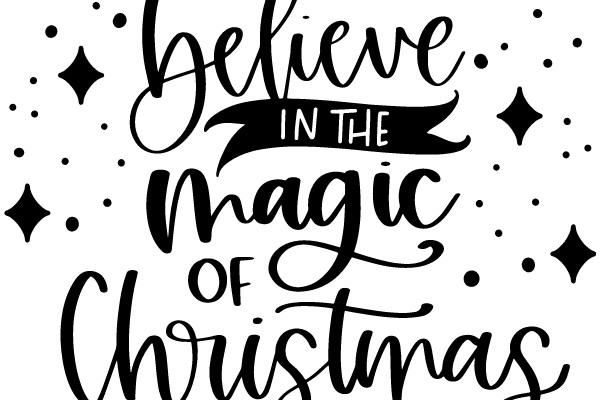 Inspirational Christmas Quote: Believe in the Magic of Christmas