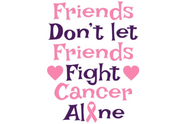 Friends Don't Let Friends Fight Cancer Alone