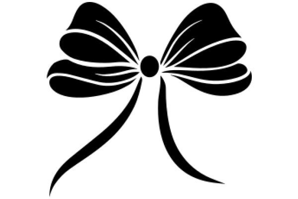 Stylized Butterfly Silhouette