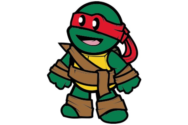 Meet Leonardo, the Friendly Teenage Mutant Ninja Turtle