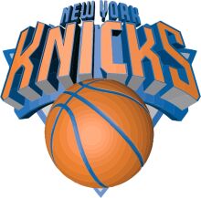 New York Knicks: A Graphic Representation of the Team's Logo and Basketball