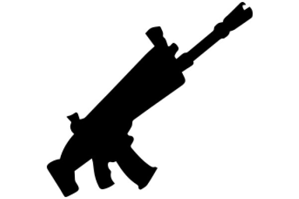 Silhouette of a Gun: A Symbol of Power and Conflict