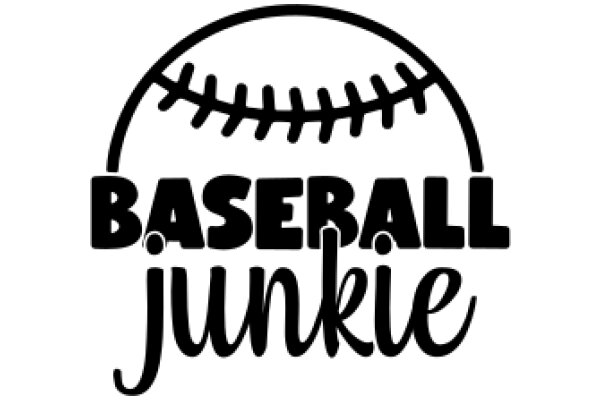 Baseball Junkie: A Passionate Logo for Baseball Enthusiasts