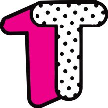 Vibrant Letter T with a Playful Twist