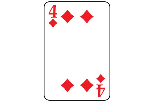 Simplistic Poker Card Design: A Study in Minimalism