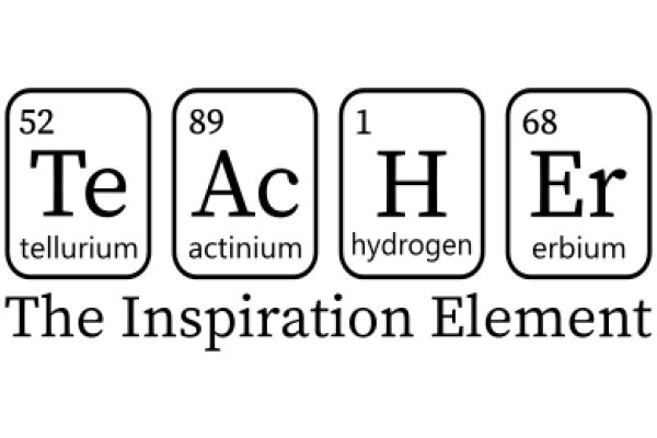 The Inspiration Element: A Visual Guide to the Periodic Table