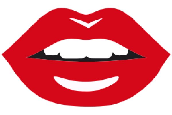 Vivid Red Lipstick Logo