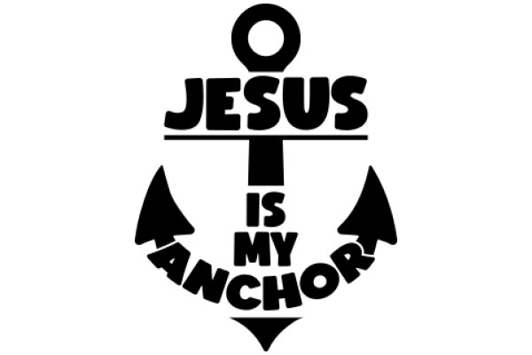 Jesus is My Anchor: A Symbolic Representation of Faith and Stability