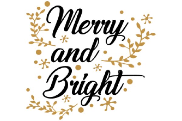 Merry and Bright: A Festive Holiday Greeting