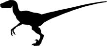 Silhouette of a Velociraptor: A Symbol of Prehistoric Power and Speed