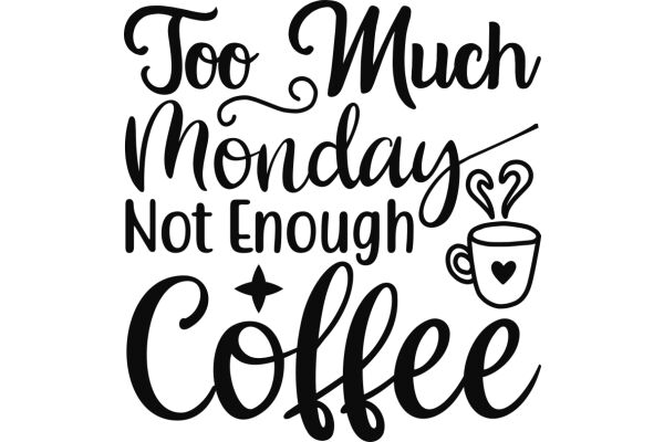 Too Much Monday: Not Enough Coffee