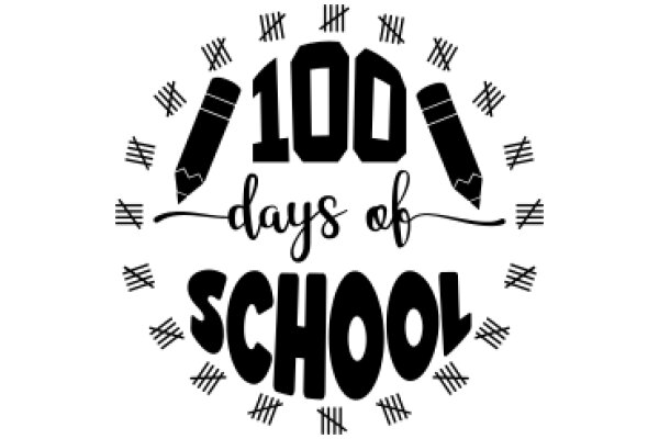 100 Days of School: A Graphic Celebration of Educational Milestones