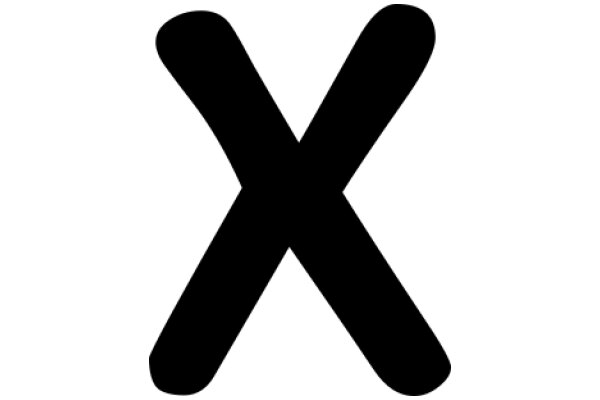 Simplistic X Logo