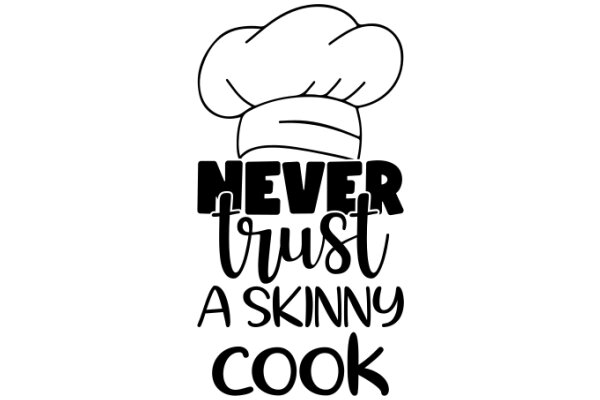 Never Trust a Skinny Cook: A Playful Take on Cooking