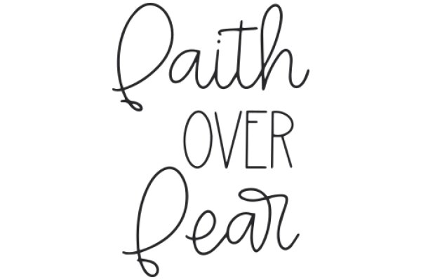 Faith Over Fear: A Graphic Design