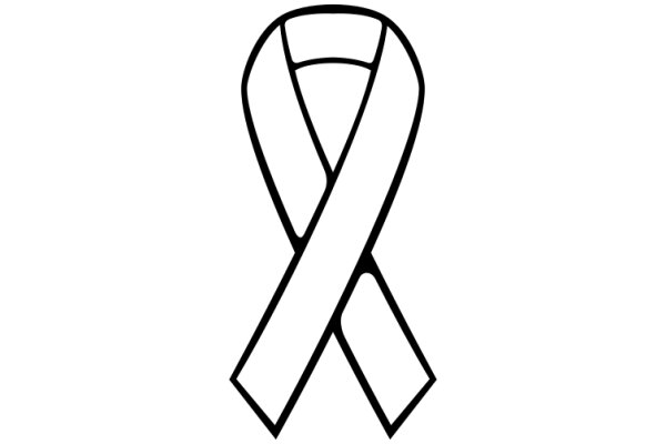 A Simple Logo of a Ribbon