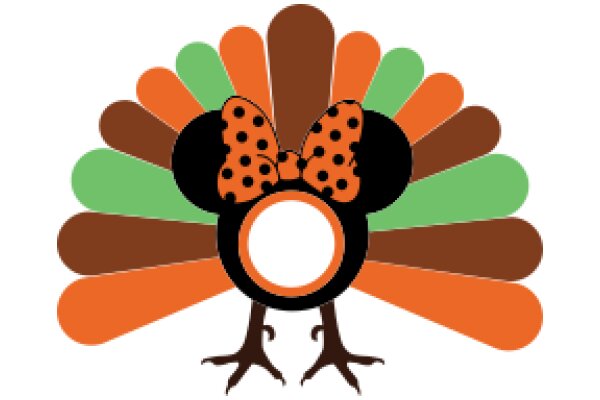 Vibrant Thanksgiving Turkey Decoration