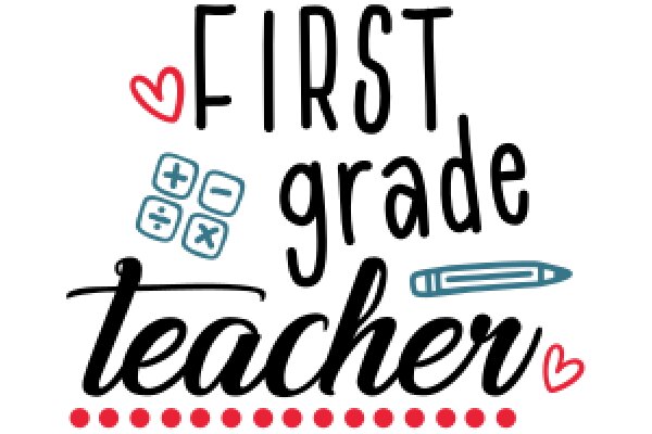 First Grade Teacher: A Heartfelt Welcome to the World of Learning!