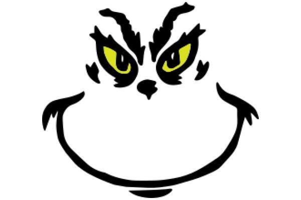 A Playful Owl Emoji with a Smile and Yellow Eyes