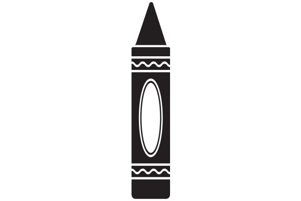 A Simple, Drawing of a Crayon