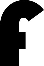 A Black and White Logo of a Letter 'F'