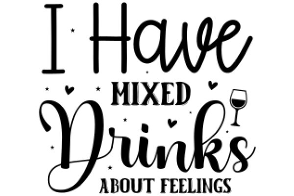 I Have Mixed Drinks About Feelings